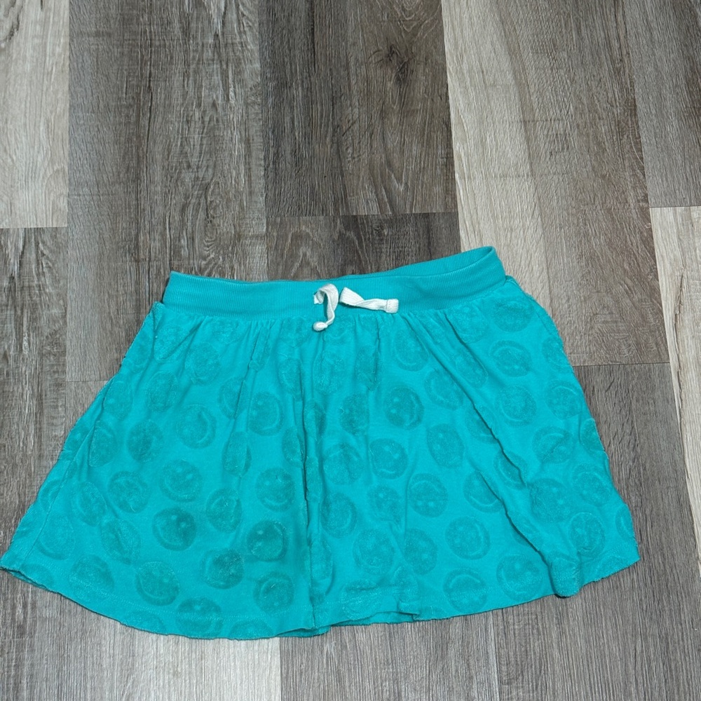 Old Navy Teal Skirt and Blue-Striped Shorts Set (10-12) - Picture 4 of 7